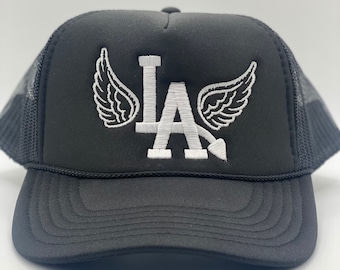 キャップ Hashtag DDD Angel Wings Aged Baseball Cap Los Angeles Angels Cap 7 3/8 Angel Halo Wings Hat American