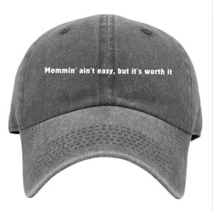 Embroidered Mom Hat, Mama Hat, Personalized Baseball Cap, Funny Mom Hat, Mom Gift, Mothers Day Gift, New Mom Gift, Momma Hat, Mom Hat