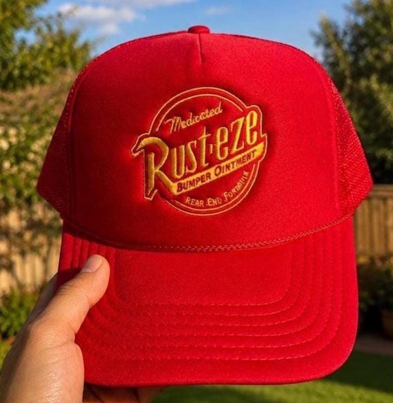 Ruzteze Embroidered Disney Hat, Radiator Spring, Halloween Cap, Family Vacation Hat, Race Car Lover, Spooky Season Embroiderd Hat