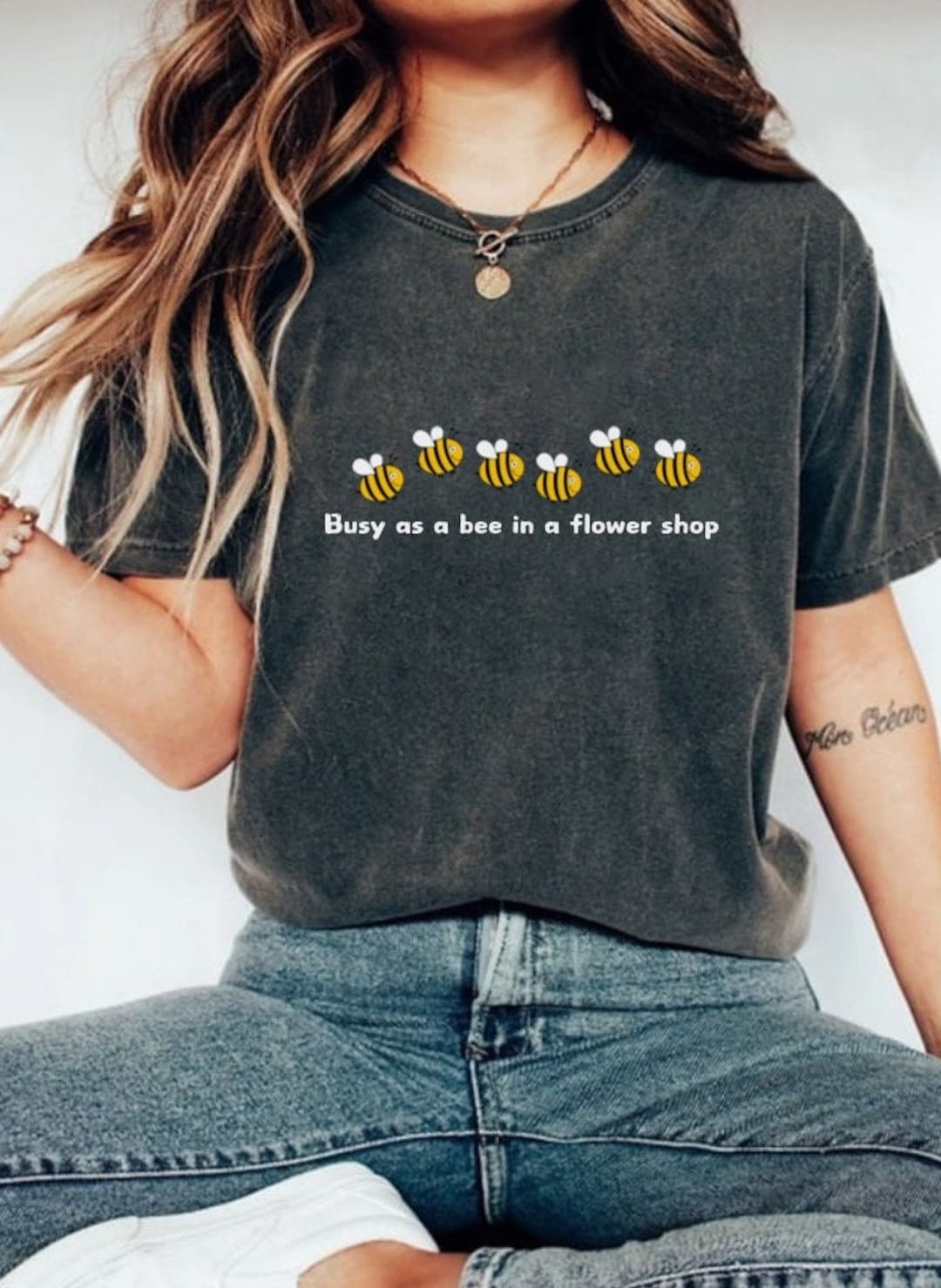 Busy as a Bee cotton foulard