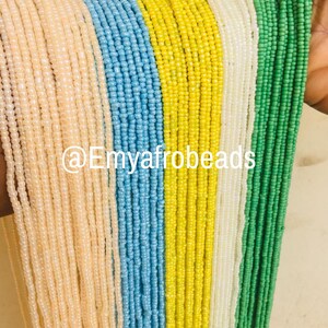 GROOTHANDEL Single Color Taille / Buik Kralen. Snelle / gratis verzending. DHL Express. 3-5 werkdagen.