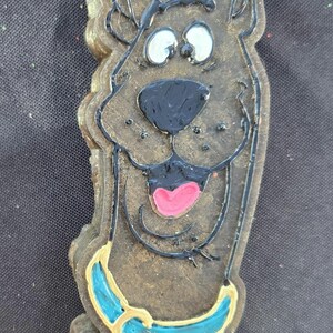 Scooby Head Cartoon Dogs Aroma Bead Hanging Car Air Freshener Freshie- Made to Order