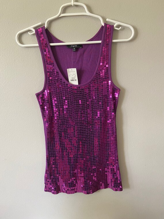 sequin tank top express