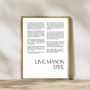 Manon Blackbeak Zitate, The Thirteen, Abraxos, Throne of Glass inspirierte Fan Art, Sarah J Maas, Wandkunst, TOG DIGITAL PRINT