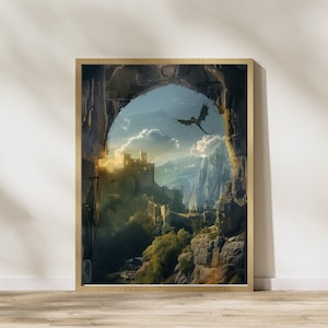 Fourth Wing print, Navarre, Basgiath War college, Dragons, Iron Flame, The Empyrean books, Rebecca Yarros, Digital download