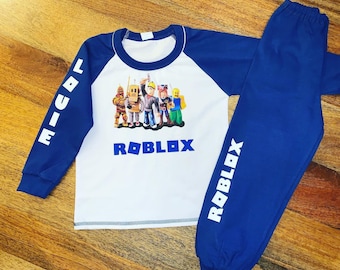 Gamer Pajamas Etsy - best roblox pjs