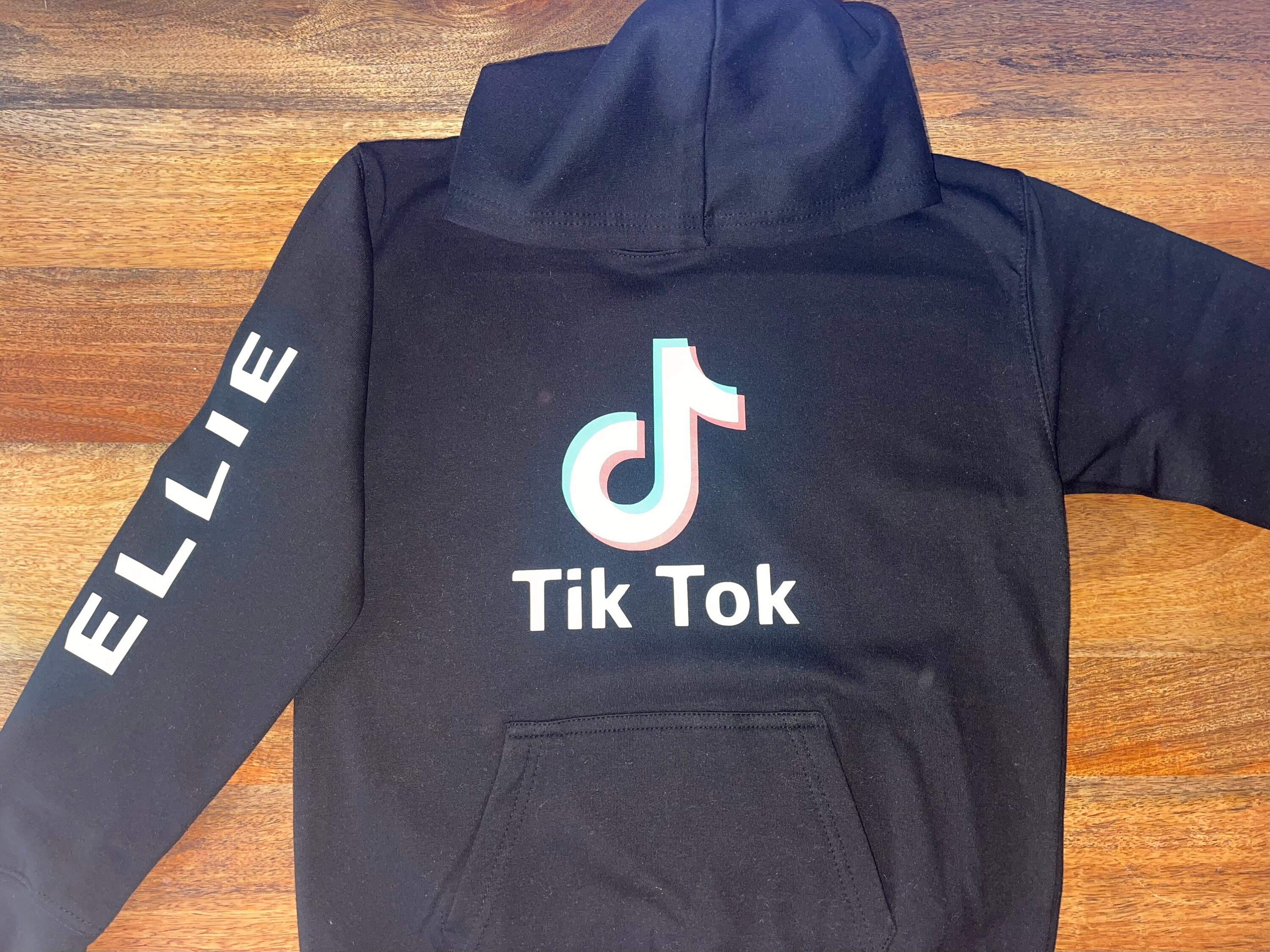 Custom tik tok hoodie Outlet