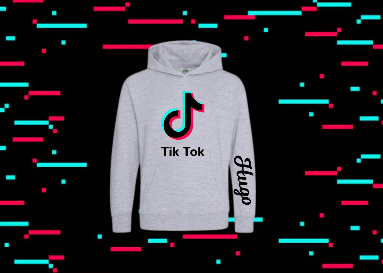 Personalised Tiktok Hoodie Fyp Hoodie Tik Tok Jumper Etsy