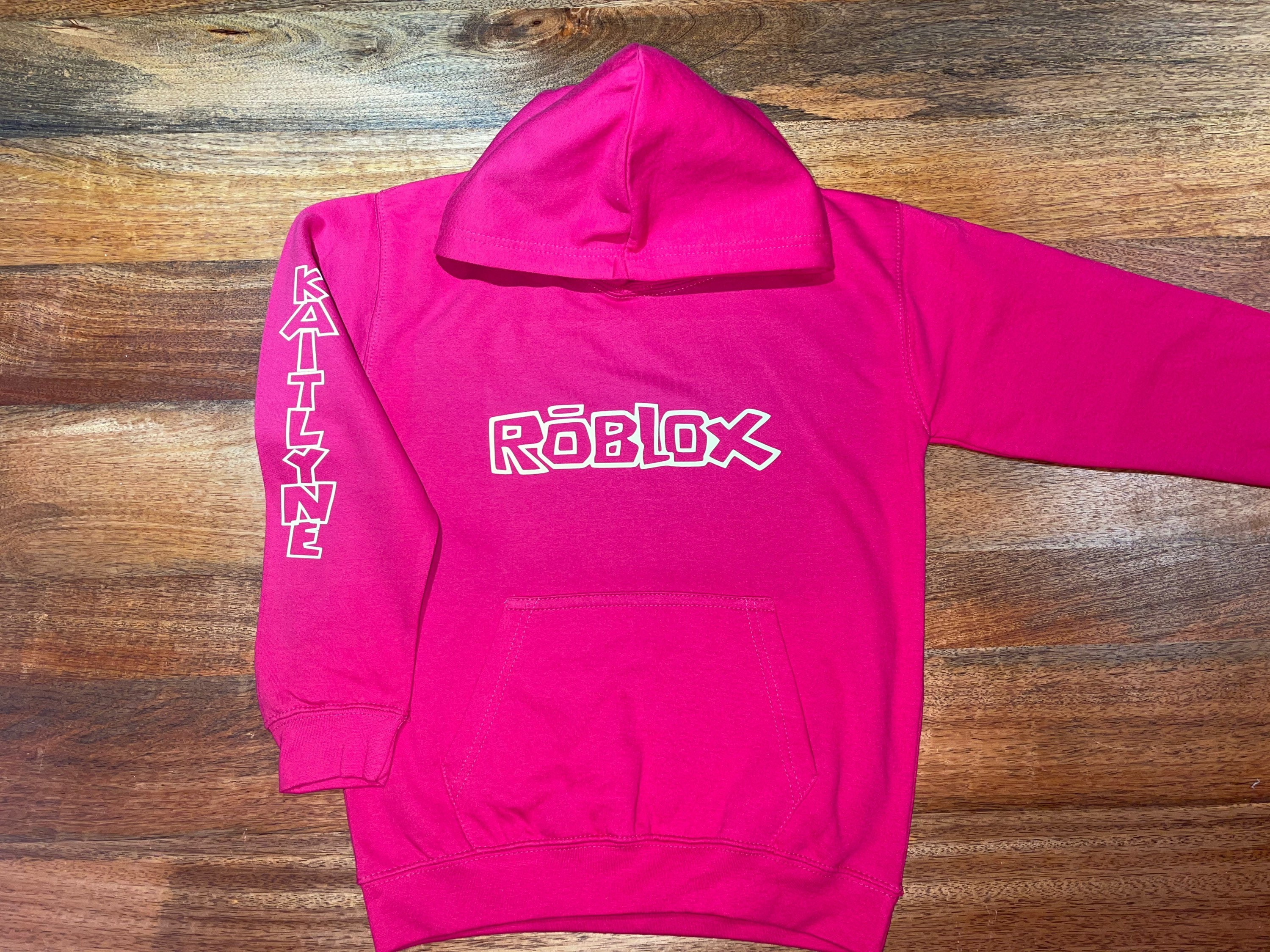 Personalised Roblox hoodie gaming hoodie Roblox jumper Etsy