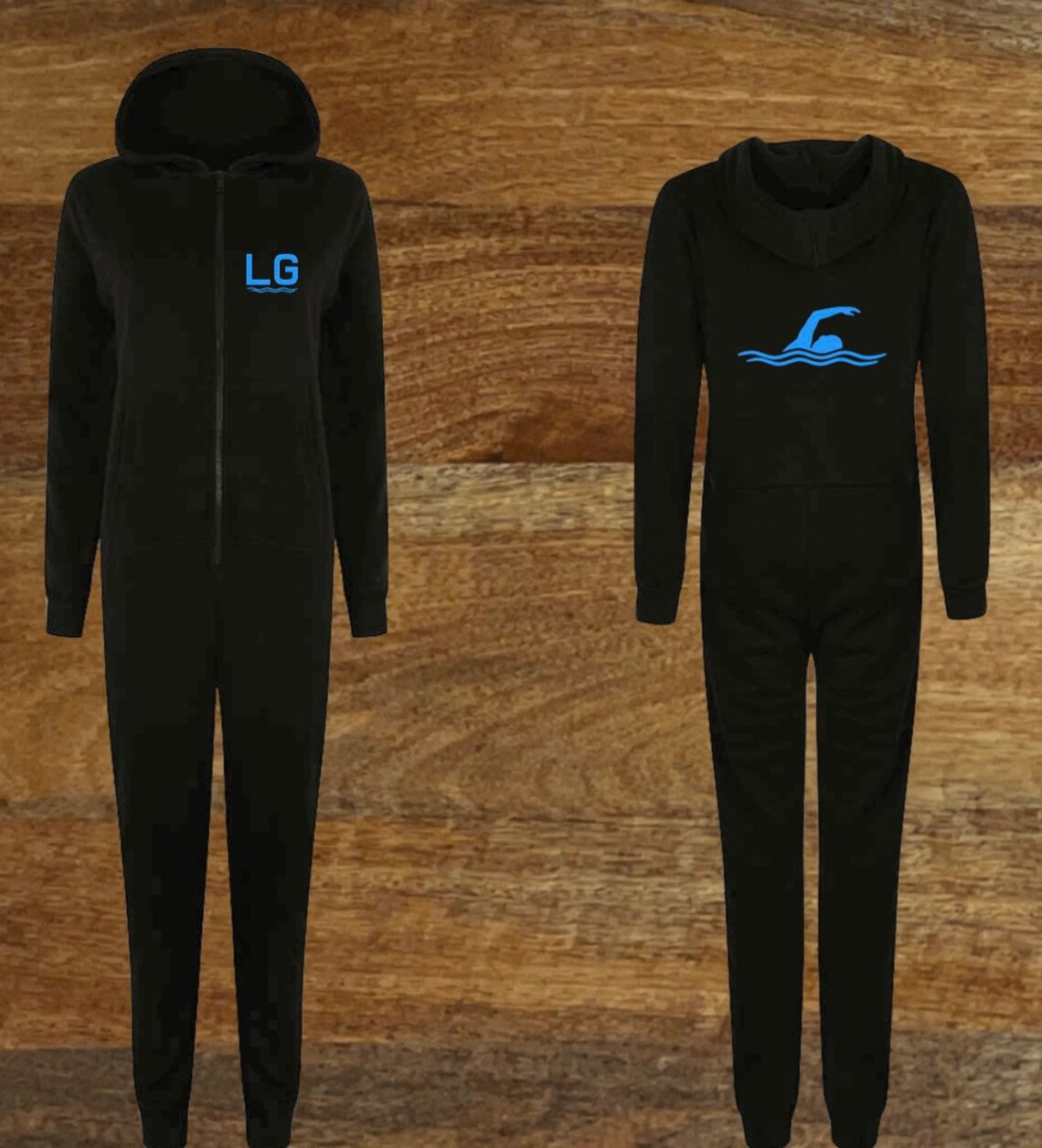 Personalised swimming onesie swimming all in one swimming Etsy