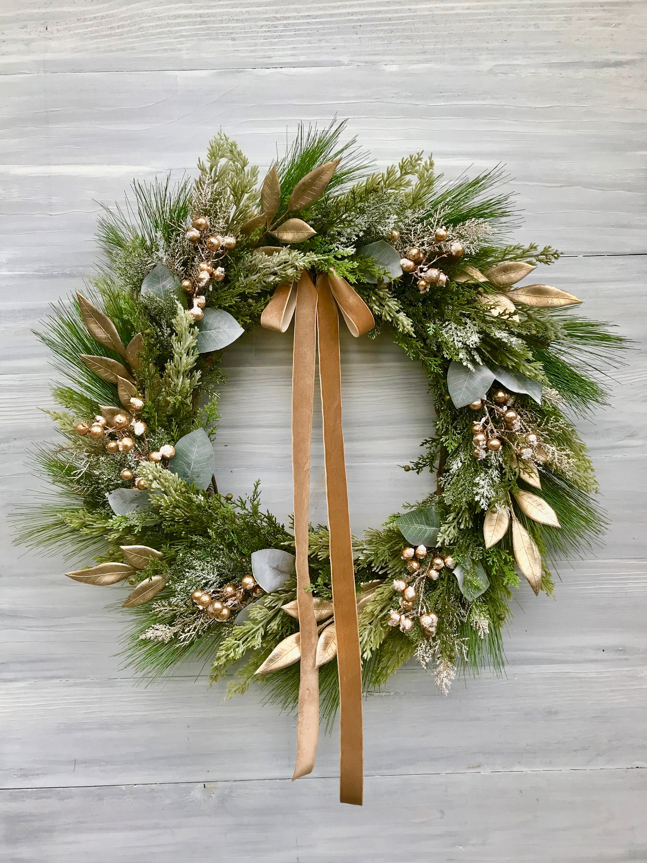 Wreath Frame With Wire Clamps Wreath Craft Wire Frame Floral Live Wreath  Christmas Holiday DIY Ring 