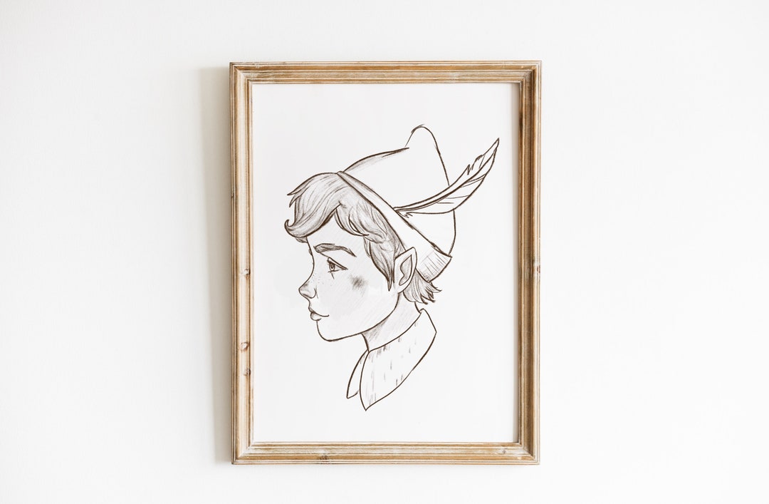 Peter Pan color Printable Poster Digital Download Digital - Etsy Portugal