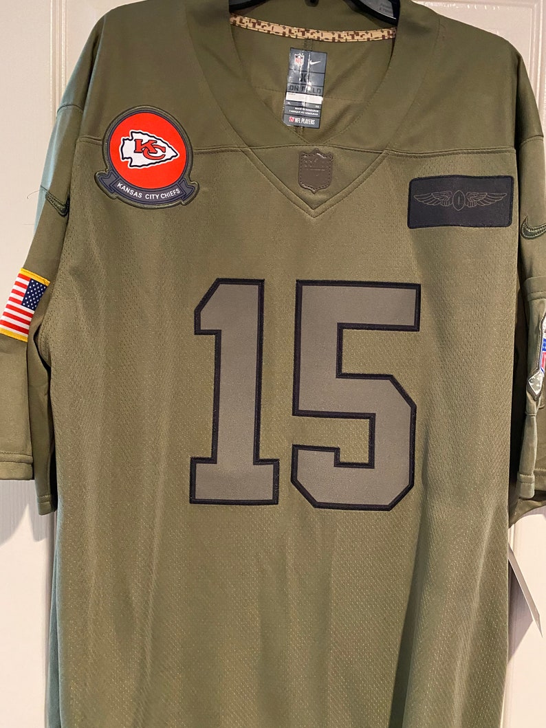 kansas city chiefs salute to service jersey