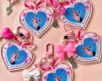 Olivia Rodrigo you seem pretty sad for a girl so in love keychains bag charms accessories gift jewelry trinket pop culture music