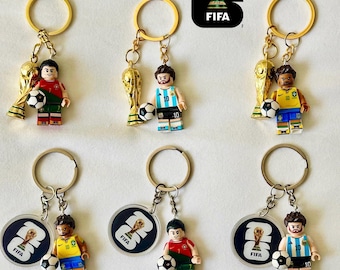 FIFA world cup 2026 soccer figures keychains bag charms gift accessories messi ronaldo mbappe neymar futbol birthday anniversary