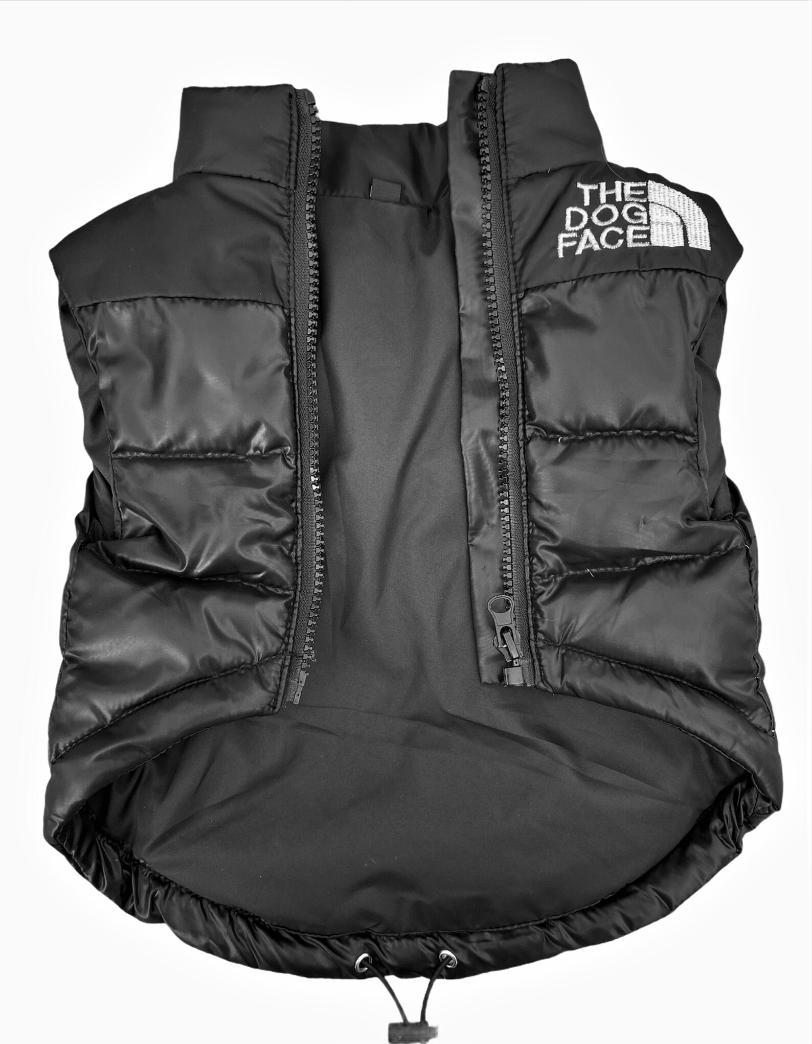 The Dog Face Puffer Vest Dog Clothing Etsy