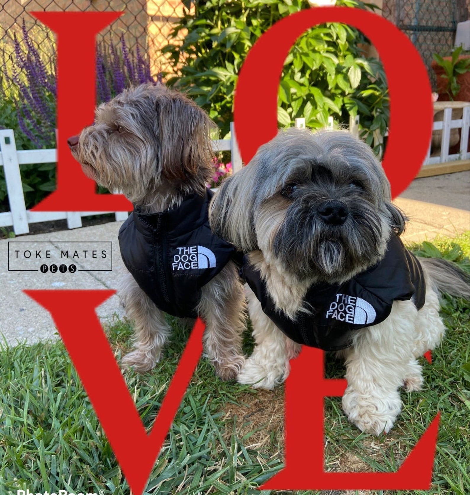 The Dog Face Puffer Vest Dog Clothing Etsy