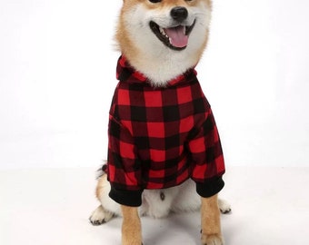 dog flannel jacket