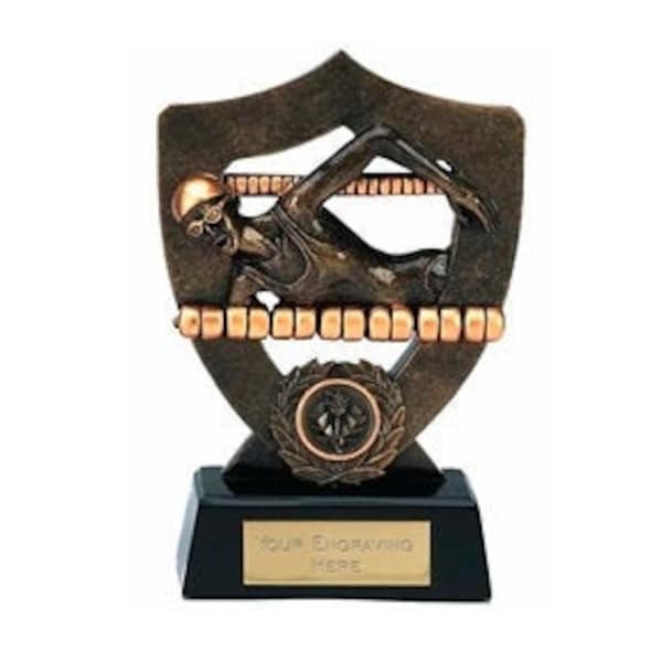 Swimming Trophy Award- Trophy- Award Trophy- Personalised Engraving