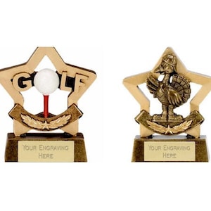 Golf Trophy Award - Personalized Engraving