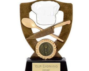 BAKING MEDAL Trophy Award Winner Chef Cooking Competition 