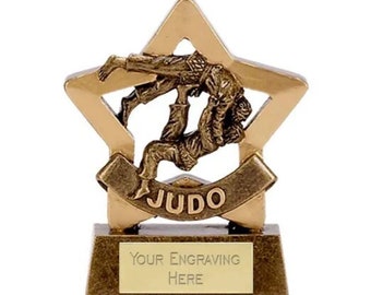 Judo Award Trophy - Personalised Engraving