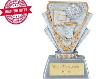 Basketball Award Trophy - Personalised engraving