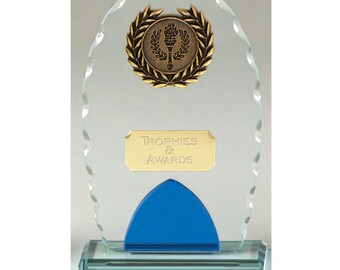 Glass Plaque Award - Personalised engraving