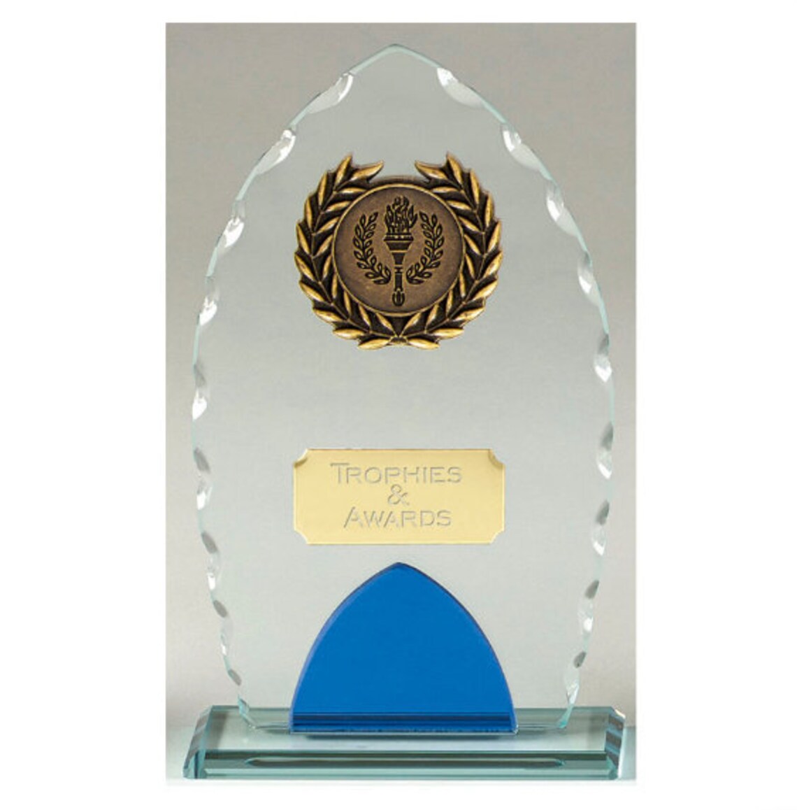 Glass Plaque Award Personalised Engraving Etsy