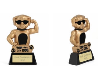 Dog Award Trophy - Personalized engraving