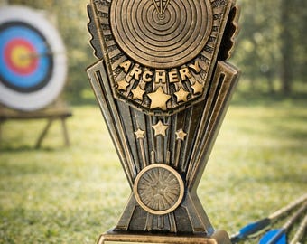 Archery Award -  Personalized engraving - Custom insert