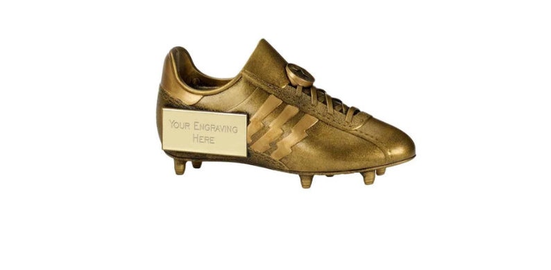 Football Boot Award - Personalized Engraving - Custom Insert - Etsy UK