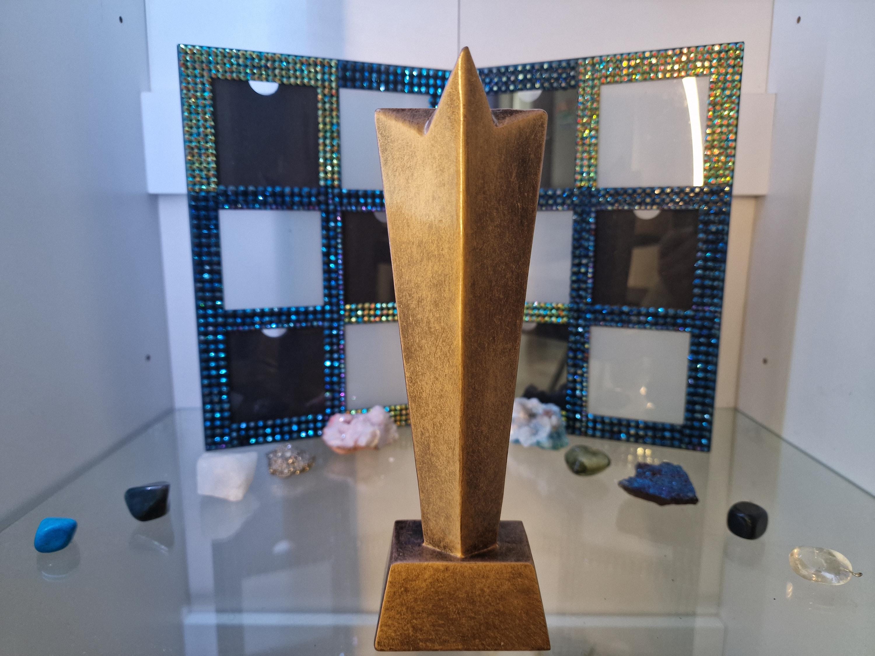 Trofeo Microstar Oro Inciso Personalizzato – Premio Per Squadra O Giocatore, Regalo Unico