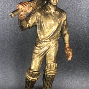 Cricket Batsman Trophy Award Personalized Engraving Custom insert image 2