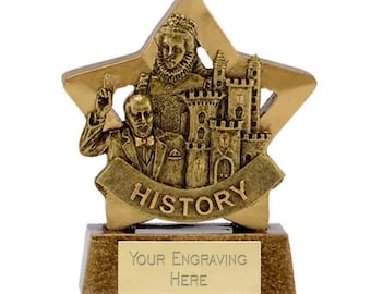 Trofeo Premio Historia - Grabado Personalizado