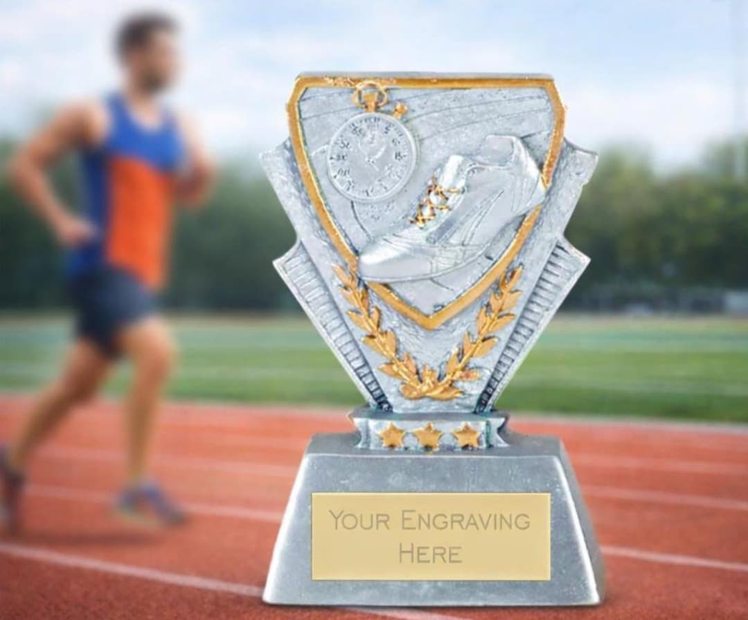 Running Award - Personalised Engraving - Etsy