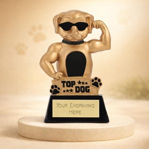 Trofeo premio per cani - Incisione personalizzata
