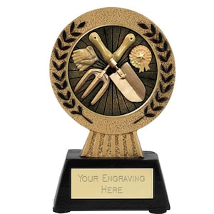 Gardening Award: gepersonaliseerde gravure