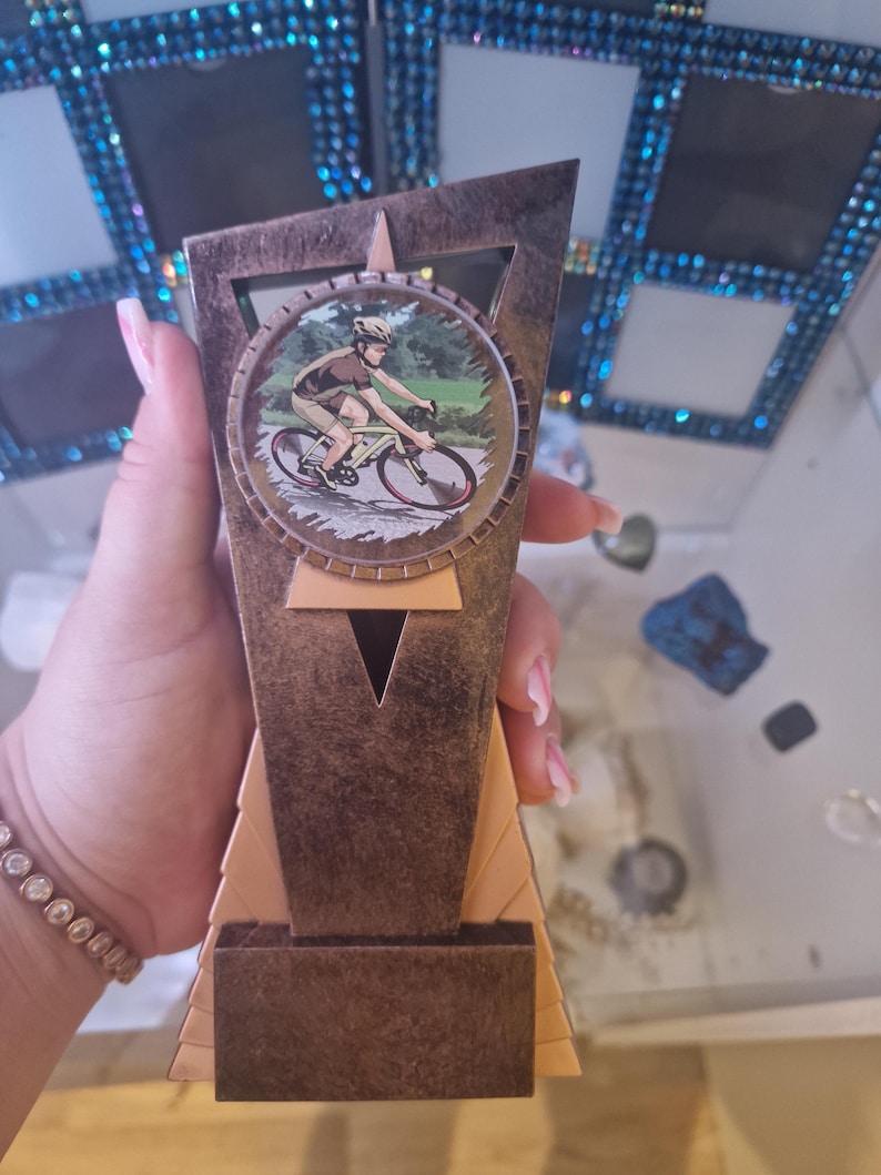 Cycling Award Trophy - Personalized Engraving - Etsy
