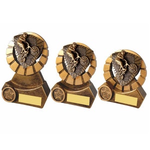 BMX Award Trophy - Personalized Engraving - Custom Insert