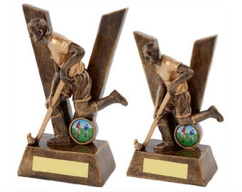 Hockey Male Trophy Award - Personalized Engraving - Custom Insert