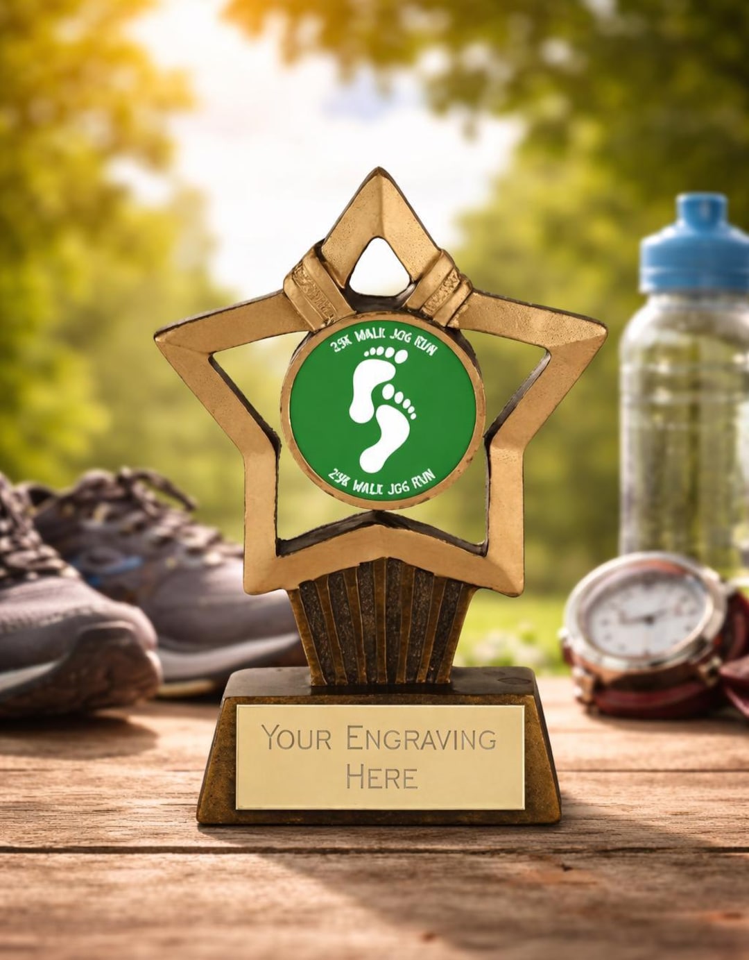 Running 25K Award - Walk Jog Run - Personalized Engraving - Etsy