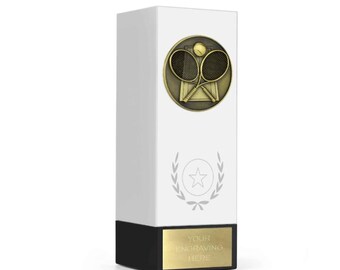 Tennis Block Award - Personalisierte Gravur