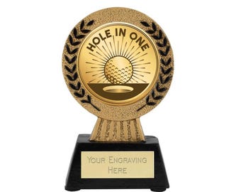 Golf Hole in One Award - Personalized Engraving