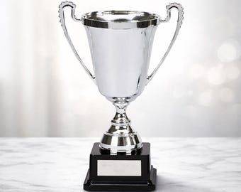 Trophy Cup Silver Award - Personalized Engraving