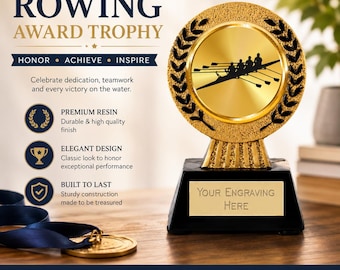 Rowing Award - Personalized Engraving