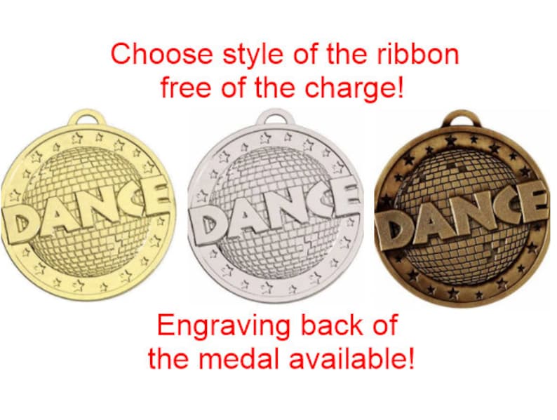dance award medals