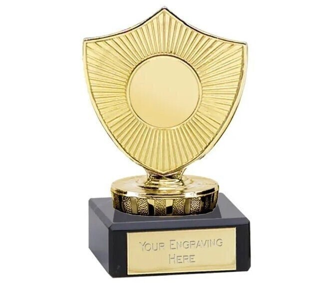 Buy In Bulk New Wooden Trophy Shield Custom Engraving - View #2