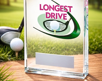 Golf Longest Drive Award - Personalized Engraving