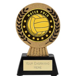 Water Polo Award - Personalized Engraving